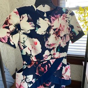 Gorgeous floral mini dress